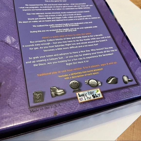 Monopoly themed The 70's real estate board game for your generation 1970… - Picture 9 of 9